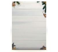 Christmas Mood Design Paper A4 20 Sheets Letter Paper with Motif