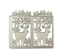 Christmas Moose Deer Metal Cutting Dice Stencil Scrapbooking Album Stamp Paper