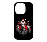 Christmas Motorcyclist Case for iPhone 14 Pro