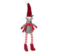 Christmas Mouse - Place This Mouse Around Your Home to Create a Festive Feeling - Complete With a Soft Santa Hat and Scarf - Part of the Oh What Fun Trend