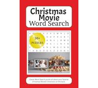 Christmas Movie Word Search Book: Word Searches with Easy to Read Print about Christmas, Movies, Santa and More 6x9 Inches, 110 Pages 50+ Puzzles.. Gifts for Vacations, Holidays, and Free Times