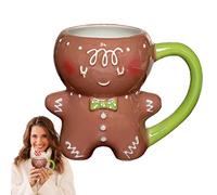 Christmas Mug - Ergonomic Mug with Handle for Use as a Water Bottle - 280 ml Mug for Christmas | For Halloween Women Autumn Children Men Travel Tea