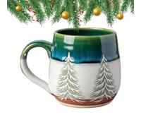 Christmas Mugs - Juice, Beer & Milk Container | Christmas Mugs Christmas Tree Pattern Resin Holiday Mugs For Young Men Friends Mom Lady Kitchen Party Farm Bar