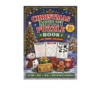 Christmas Multi Puzzle Book: Christmas Multi Puzzle Book | 6" X 9 " | 120 pages | 60 puzzles | Solutions Included