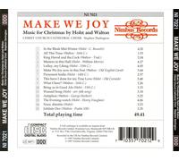 CCCC/DARLINGTON - MAKE WE JOY - CD - J3z