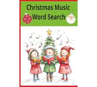 Christmas Music Word Search: Word Search with Easy to Read Print about Christmas Music and more |6x9 inches 110 pages | 50+ Puzzle...Gift for Vacations, Holidays and Free time.