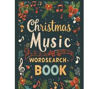Christmas Music Wordsearch Book: A Holiday Wordsearch Book for Music Lovers