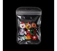 Christmas Nail Art Decorations Resin Sock Elk Christmas Tree Slices Snowflake Jewelry Holiday Manicure Supplies Resin Charms Candy Halloween Autumn