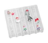 Christmas Nails Art Mold For Beautiful Floral Designs In Manicure And Craft Projects Professional Nails Decoration Floral Nail Decoration