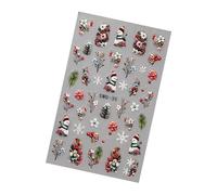 Christmas Nails Wraps Nails Stickers For Women And Girls Create Stylish Holiday Looks Without Professional Skills Women Nail Art