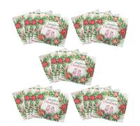 Christmas Napkins,Christmas Cocktail Napkins - Decorative Party Napkins Dessert Napkins Christmas | Christmas Guest Napkins in the shape of a red and green wreath, paper napkins