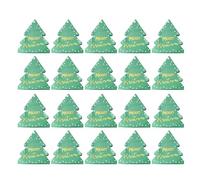 Christmas Napkins - Virgin Wood Pulp 6.5x6.1 Inch 2 Layers | Luxury Napkins, Cocktail Napkin with Tree Print | Family Gatherings, Festival