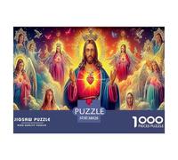 Christmas Nativity 1000 Pieces Puzzle for Adults & Kids | Detailed -Religious Figure Impossible Hard Challenging Great Gift Idea38x26cm/1000pcs
