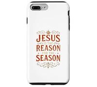 Christmas Nativity Jesus is the Reason Vintage Womens Faith Case for iPhone 7 Plus/8 Plus