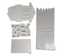 Christmas Nativity Mould - Creative Shape Reusable , Soft Silicone Easy Release Fine Texture | Artistic Tool for Epoxy Sculpture Decorative Workshop Sacred Figures Home Creation