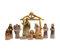 Christmas Nativity Scene - 4。ット ト ト トルッイト,文 ストレッ ストット トレーン Mantel & Thanksgiving Celebration