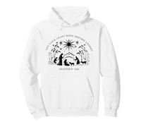 Christmas Nativity Scene Let Your Light Shine Before Others Pullover Hoodie