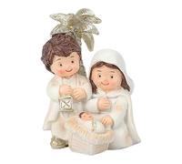 Christmas Nativity Scene Nativity Scene Nativity Scene Nativity Scene Christmas Decorations | Small Resin Nativity Figures for Nativity Scene, Jesus Collection Decoration with Virgin Mary Statue for