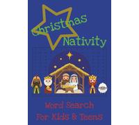 Christmas Nativity Word Search Puzzle Book: Word Searches with Easy to Read Print about Christmas, Nativity, Jesus and More | 6x9 inches, 110 Pages | ... Stocking Stuffers, Holidays and Stress Relief