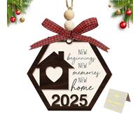 Christmas New Home Gifts - Stocking Fillers House Warming Hanging Ornament 2025 for Housewarming Couple Friends Women First Home Homeowners Moving House