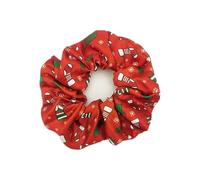 Christmas New Large Intestine Loop Hair Loop Tie Horsetail Hair Rope Halloween Cloth Loop Women's Headwear Multiple Sets