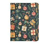 Christmas New Year Candy Green Leather Passport Holder for Travel Secure Hidden Passport Book Holders for Women Trip Essentials