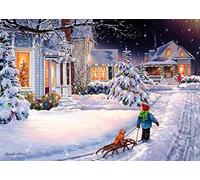 Christmas Night Boxed Christmas Cards - 15 Cards & 16 Envelopes