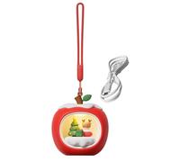 Christmas Night Lights,3D Fruit House Bedside Lamp with Lanyard - Rechargeable LED Light, Christmas Ornament for Nightstand Nursery Wall Dorm Bedside Table