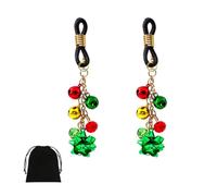 Christmas Nipple Hair Ring Noose Bell Nipple Clips Clamp Breast Clip Non Piercing Adult Nipple Sex Accessories Nipple Jewelry