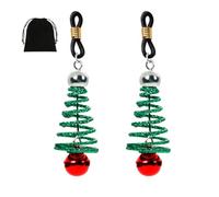 Christmas Nipple Hair Ring Noose Bell Nipple Clips Clamp Breast Clip Non Piercing Adult Nipple Sex Accessories Nipple Jewelry