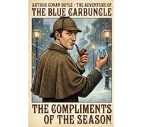 Christmas Notebook: Inspired by a Sherlock Holmes Story: Lined Journal for Mystery Lovers - Blue Gem Cover Design