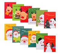 Christmas Notebook Set 30Pcs Mini Notepads Steno Pocket Notepad Notebooks Journal for Kids Adults Christmas Gifts School Office Work Party Favors Stocking Stuffer Goodie Bags, Santa Snowman Reindeer