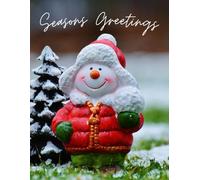 Christmas Notebook: Snowman and Moose Festive Holiday Ruled Journal, ToDo List, Diary, Memory book to Write or Draw In | Men, Women, Girls & Boys | 150 pages | 8.5” x 11”