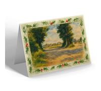 CHRISTMAS NOTELET - A Peep at Pagham - Vintage Art Style