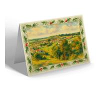CHRISTMAS NOTELET - Abberd Housing Estate, Calne - Vintage Art Style