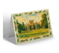 CHRISTMAS NOTELET - Ashridge. Bonar Law College. South Side - Vintage Art Style