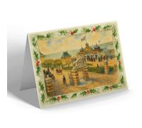 CHRISTMAS NOTELET - Bexhill-on-Sea. The Kursaal - Vintage Art Style