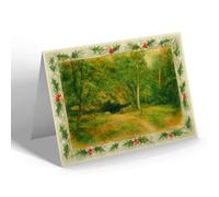 CHRISTMAS NOTELET - Blarney Castle. The Cave - Vintage Art Style