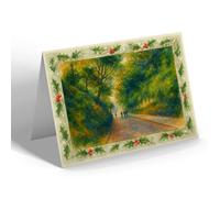CHRISTMAS NOTELET - Chanting Lane, Bexhill-on-Sea - Vintage Art Style