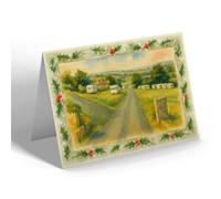 CHRISTMAS NOTELET - Devon Valley Holiday Estate, Shaldon - Vintage Art Style