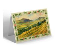 CHRISTMAS NOTELET - Gates of Eden, Bentpath - Vintage Art Style