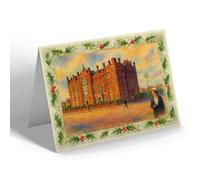 CHRISTMAS NOTELET - Imperial Hydro, St Annes-on-the-Sea - Vintage Art Style