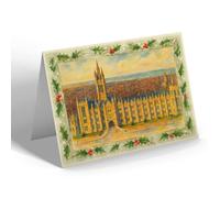 CHRISTMAS NOTELET - Marischal College, Aberdeen University (a) - Vintage Art Style