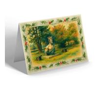 CHRISTMAS NOTELET - Old Ship's Head Sailing Club Bourne End - Vintage Art Style