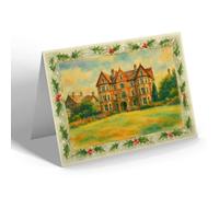 CHRISTMAS NOTELET - Park Nursing Home, Llandrindod Wells - Vintage Art Style
