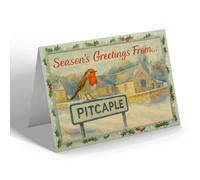CHRISTMAS NOTELET - Pitcaple - Logie Durno School - Vintage Design