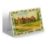 CHRISTMAS NOTELET - Pollard's Wood, Chalfont St Giles (c) - Vintage Art Style