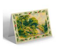 CHRISTMAS NOTELET - Shrubberies West Esplanade Westcliff-on-Sea - Vintage Art Style