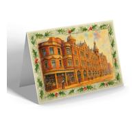 CHRISTMAS NOTELET - St Helens. The Co-operative Stores - Vintage Art Style