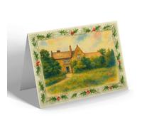 CHRISTMAS NOTELET - St Mary's Presbytery, Whittingham - Vintage Art Style